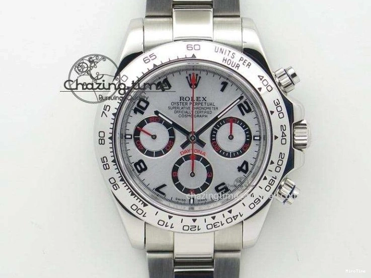 MiroTime 0520 Daytona 116520 SS YG UBF Best Edition Ice Blue MOP Crystal Markers Dial on SS YG Bracelet A Casual 2936